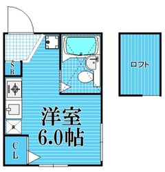 ウィンズ神大寺B棟の物件間取画像